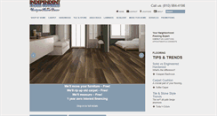 Desktop Screenshot of independentfloor.com